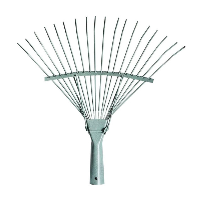 Грабли веерные Агростройлидер САД-09.11.22 проволочные с черенком 18 зубцов