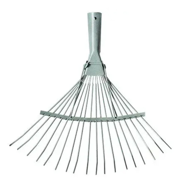 Грабли веерные Агростройлидер САД-09.11.22 проволочные с черенком 18 зубцов