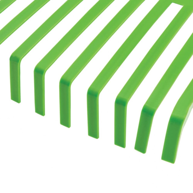 Грабли веерные Palisad 61709 пластиковые 27 плоских зубьев без черенка 620 мм