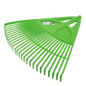 Грабли веерные Palisad 61709 пластиковые 27 плоских зубьев без черенка 620 мм