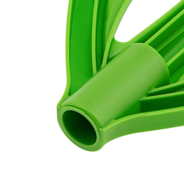 Грабли веерные Palisad 61709 пластиковые 27 плоских зубьев без черенка 620 мм