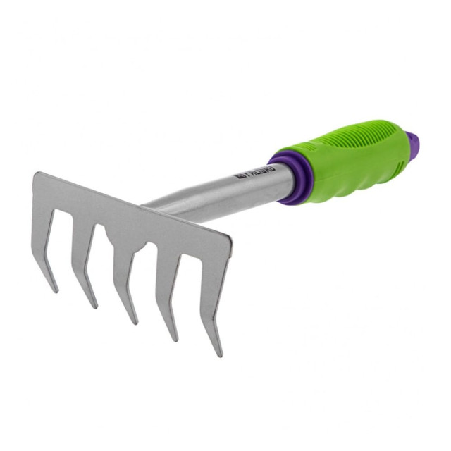 Грабли 5-зубые Palisad 63003 стальные пластиковая рукоятка 115*275 мм