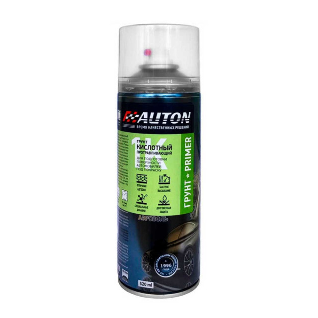 Грунт кислотный протравливающий AUTON Filler ATN-A07641 зеленый 520 мл