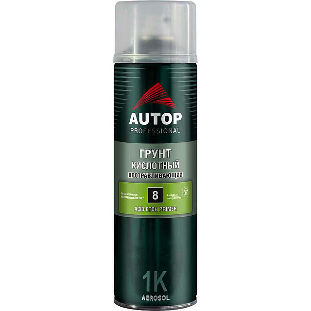 Грунт кислотный протравливающий Autop №8 ATP-A07826 зеленый 650 мл