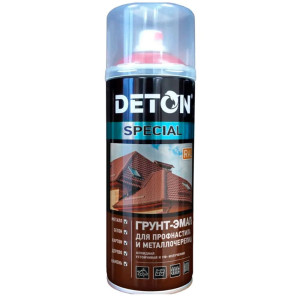 Грунт-эмаль Deton Special для профнастила и металлочерепицы Ral9005 черный 520 мл