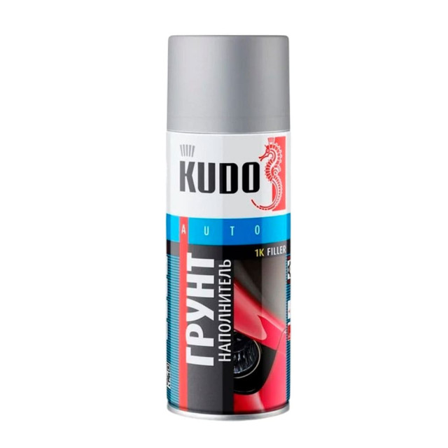 Грунт-наполнитель Kudo 1К KU-2201 серый 520 мл