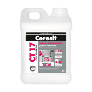 Грунтовка Ceresit CT 17 Super Concentrate 2 л