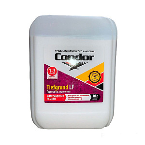 Грунтовка Condor Tiefgrund LF классический ремонт концентрат 1:3 10 кг