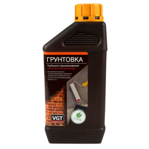 Грунтовка VGT ВД-АК-0301 глубокого проникновения для наружных и внутренних работ 1 кг