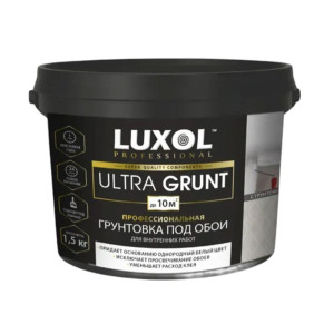 Грунтовка под обои Luxol Ultra Grunt 1.5 кг