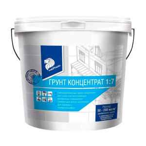 Грунт Malevanka Концентрат 1:7 для наружных и внутренних работ 5 л