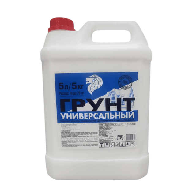 Грунт Malevanka Универсальный для наружных и внутренних работ 5 л
