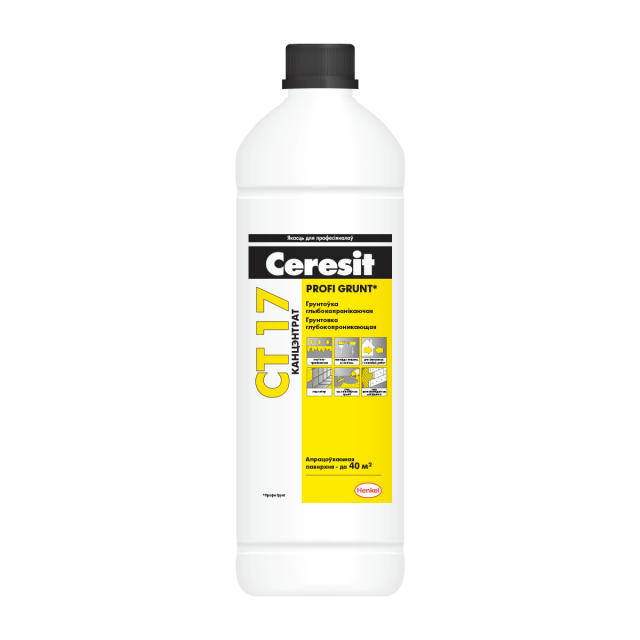 Грунтовка Ceresit CT 17 Profi Grunt концентрат 2 л