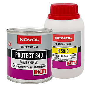 Грунт реактивный Novol Protect 340 1+1 комплект 0.2 + 0.2л