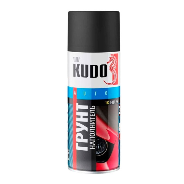 Грунт-наполнитель Kudo 1К KU-2203 черный 520 мл