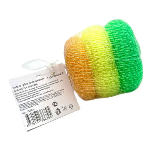 Набор губок EuroHouse 15983 пластиковых 7 см 3 шт