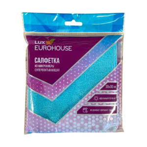 Салфетка EuroHouse ЕВ 3594 из микрофибры супервпитывающая