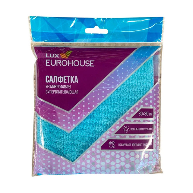 Салфетка EuroHouse ЕВ 3594 из микрофибры супервпитывающая