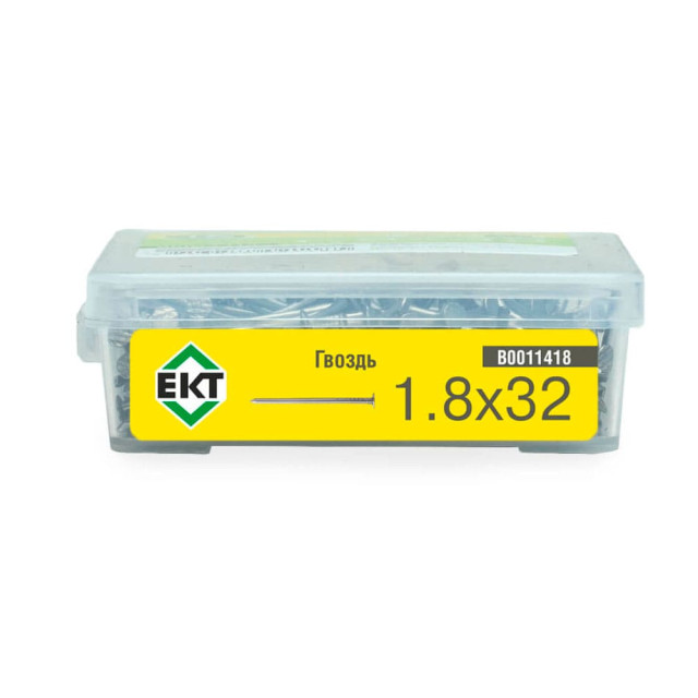 Гвоздь строительный 1.8*32 мм ЕКТ B0011418 контейнер 0.15 кг
