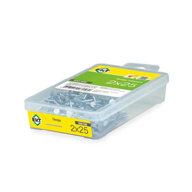 Гвоздь толевый 2*25 мм ЕКТ B007696 оцинкованный 0.15 кг