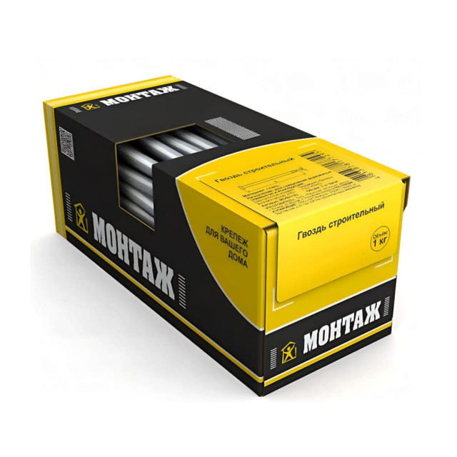 Гвозди строительные 4*100 мм Монтаж MK204186 1 кг