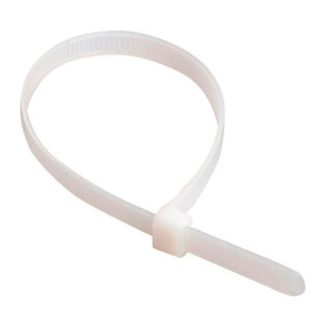 Хомут Vikont Electro нейлоновый 3.6*300 мм белый 100 шт