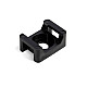Площадка монтажная Fortisflex 63096 ПМО 22*16 мм черная 100 шт