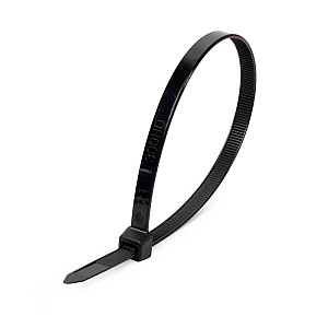 Стяжка Fortisflex 49406 нейлоновая КСС 3*100 мм черная 100 шт