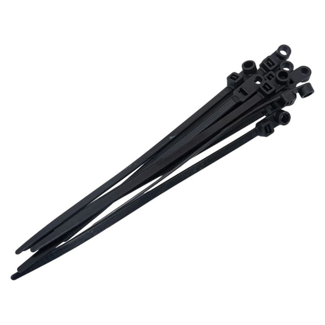 Хомут-стяжка SMP-93681-100 2.5*160 мм черный 100 шт