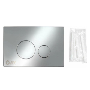 Инсталляционный сет 3 в 1 AV Engineering, арт.AVW31-301с кнопкой 301