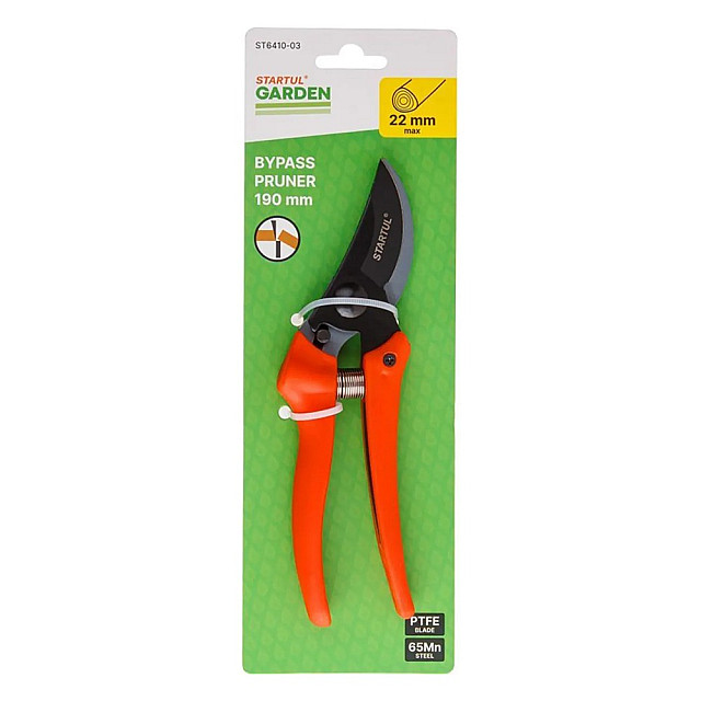 Секатор плоскостной Startul Garden ST6410-03 19 см