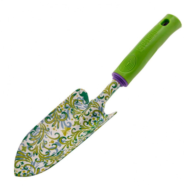 Совок посадочный Palisad Flower Green 62036 широкий 80*330 мм стальной