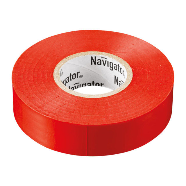 Изолента Navigator 71 111 NIT-A19-20/R красная
