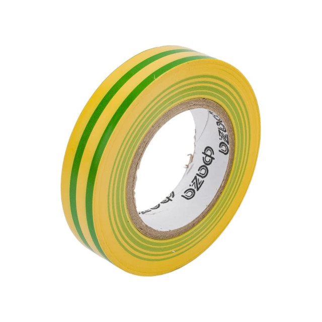 Изолента ФАZA TP-15/20-yg ПВХ 15 мм*20 м желто-зеленая
