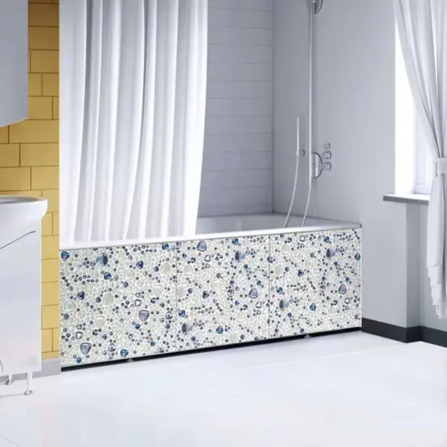 Экран под ванну Comfort Alumin Group Жемчужная мозайка  1.7 м