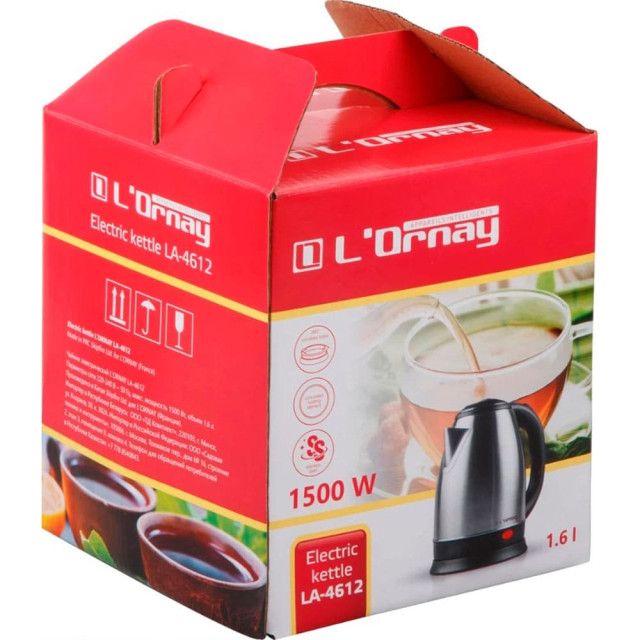 Чайник электрический L'Ornay LА-4612