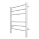 Полотенцесушитель Terminus Аврора П6 КС электро белый матовый 450*600 мм