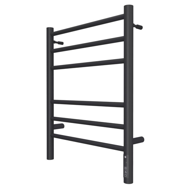 Полотенцесушитель Terminus Аврора П6 КС электро черный матовый 450*600 мм