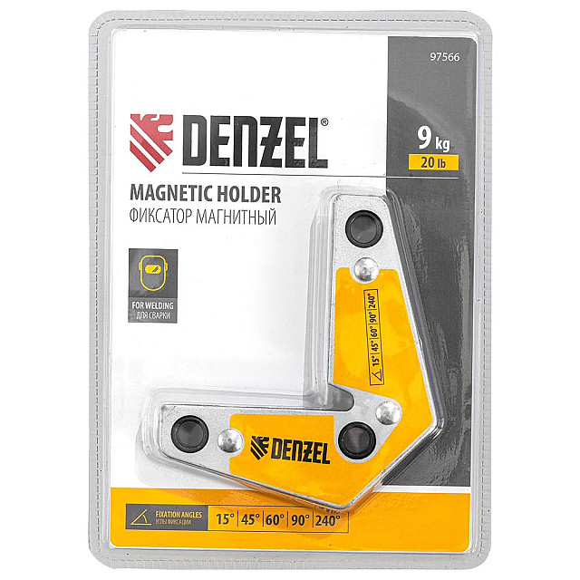 Фиксатор магнитный Denzel 97566 для сварочных работ