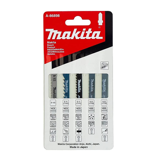 Лобзик Makita 4329KX1 и набор пилок