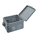Коробка распаечная Navigator 93 247 NSS-DB-80-80-50-7-GR открытого монтажа