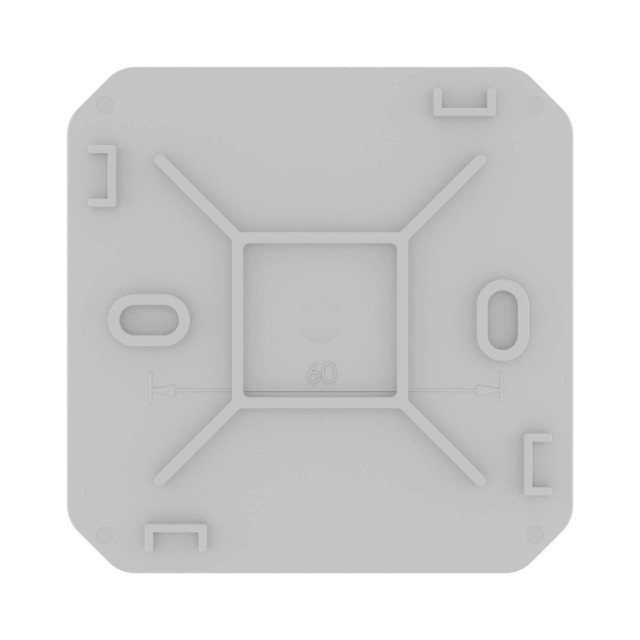 Коробка ответвительная DKC 53785 с 8+2 кабельными вводами 20/20 мм IP55 85*85*40 мм