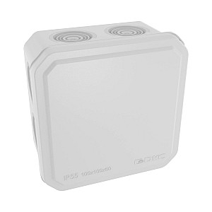Коробка ответвительная DKC 53800 с 8+2 кабельными вводами 25/20 мм IP55 100*100*50 мм