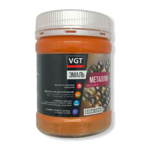 Эмаль металлик VGT ВД-АК-1179 универсальная бронза 0.23 кг