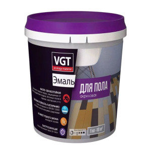 Эмаль для пола VGT Профи ВД-АК--1179 орех желто-коричневый 1 кг