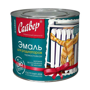 Эмаль для радиаторов Сайвер 0.4 кг
