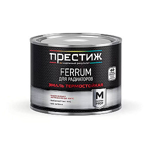 Эмаль для радиаторов Престиж M Ferrum белая 0.4 кг