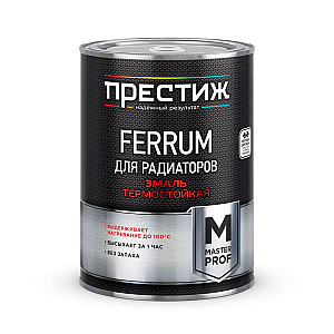 Эмаль для радиаторов Престиж М Ferrum белая 0.9 кг