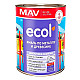 Эмаль MAV Ecol ПФ-115 по металлу и древесине зеленое яблоко глянцевая 1 л
