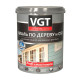 Эмаль VGT Профи ВД-АК-1179 по дереву кофейная 1 кг